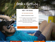 Tablet Screenshot of desktodirtbag.com